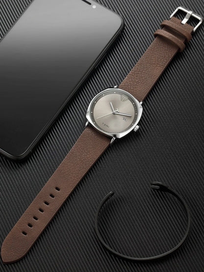 Luxury TOMl Classy AIpine Square Branded Watch Original